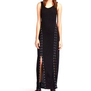 ALL SAINTS Miller Grommet Lace-Up Maxi Sz L